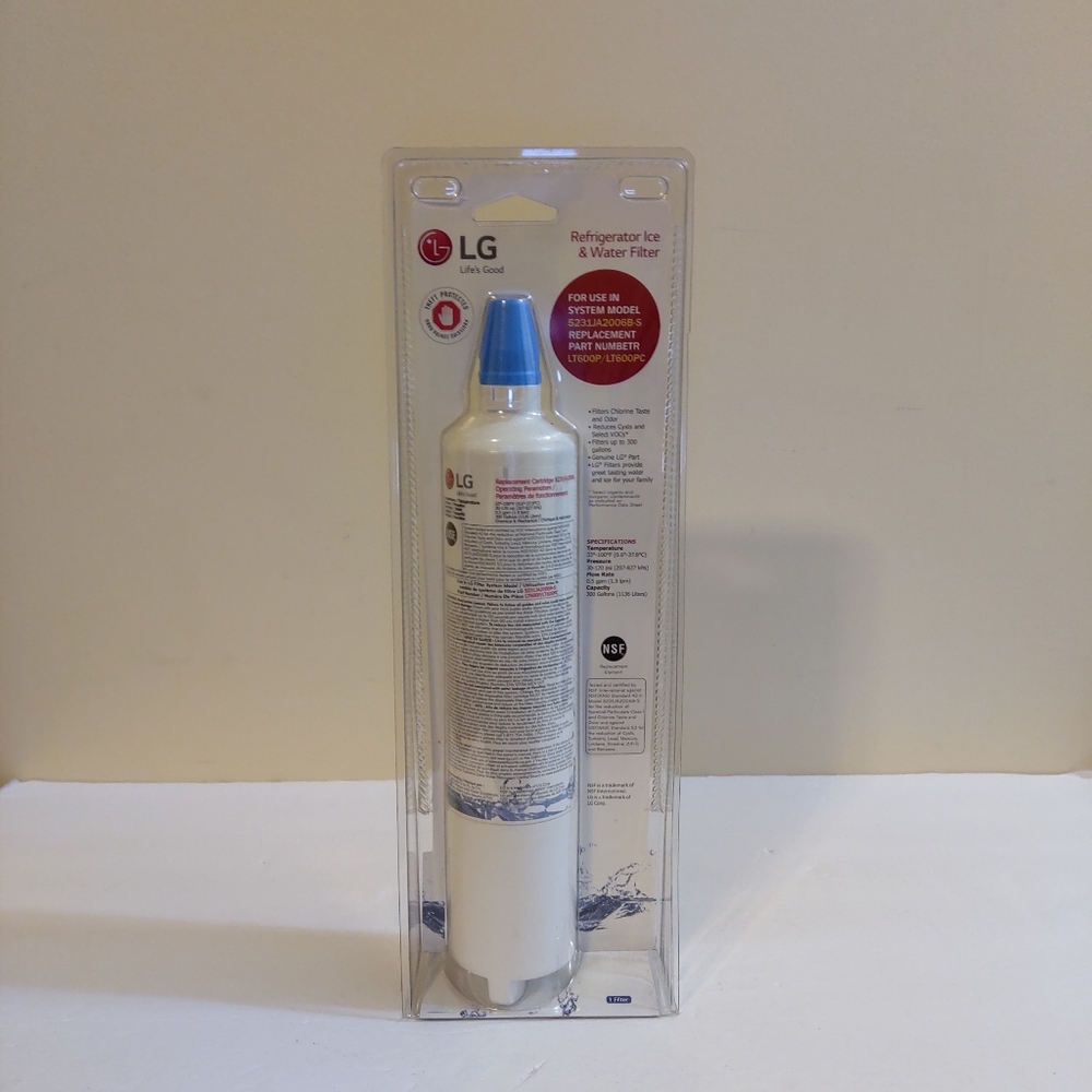 NEW LG Refrigerator Ice and Water Filter Model Number 5231JS2006N - S